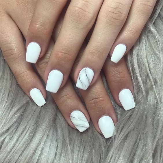 74 Stunning Short White Acrylic Nail Designs To Inspire You Xuzinuo Page 64