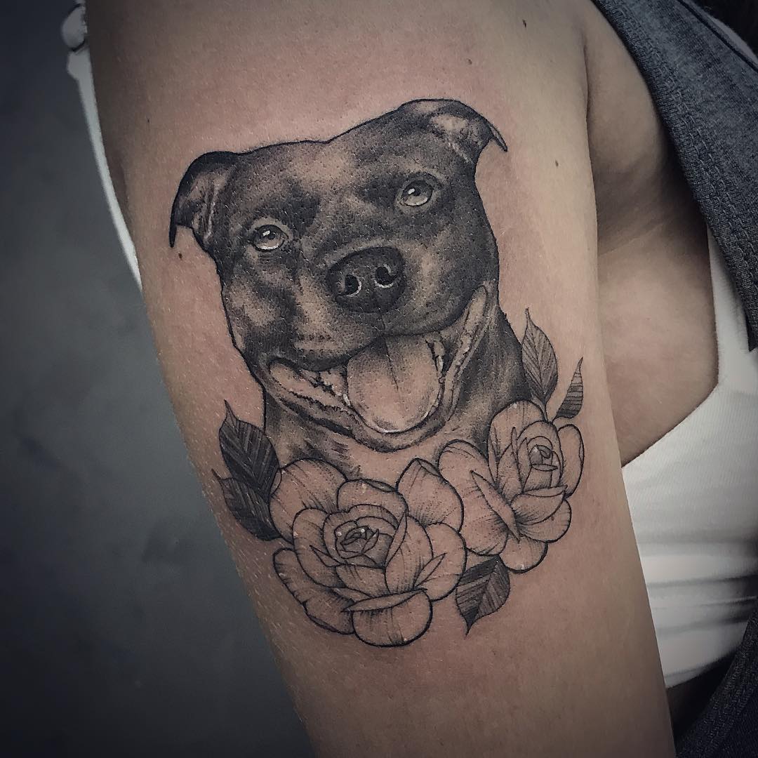 50 Cute Dog Tattoos For Women