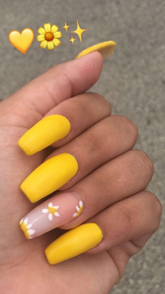 60 Pretty Acrylic Coffin Nails for Summer 2020 | Xuzinuo | Page 10