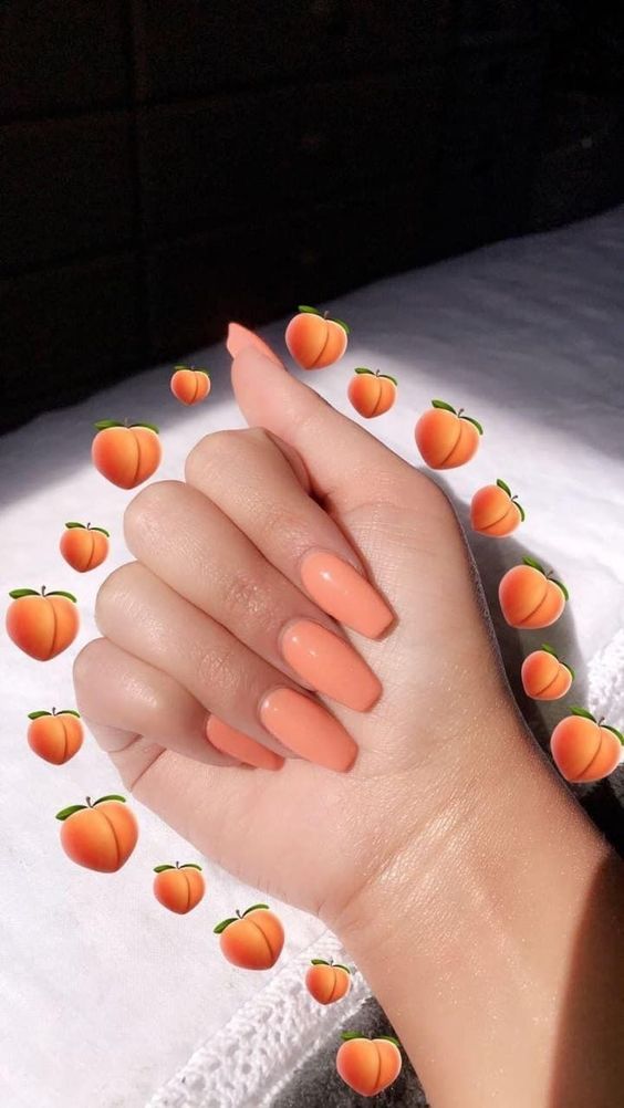 60 Pretty Acrylic Coffin Nails for Summer 2020 | Xuzinuo | Page 17