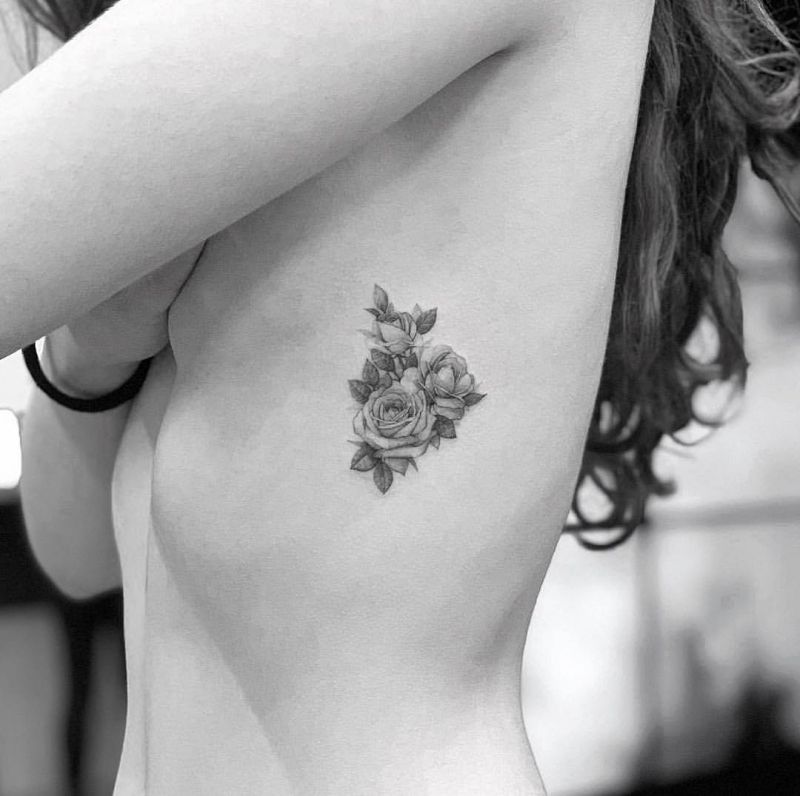 45 Beautiful Rose Tattoos For Women