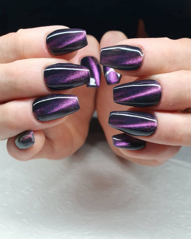 60 Trendy and Stylish Cat Eye Nails For 2022