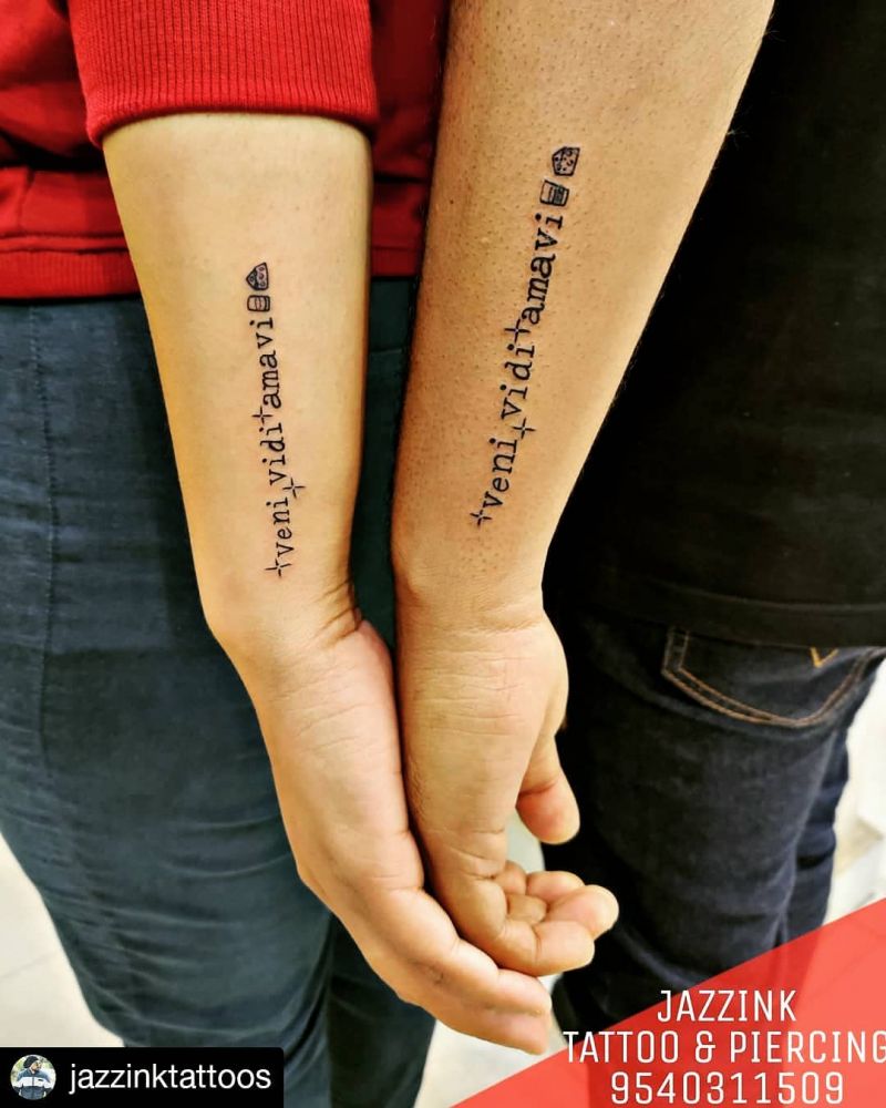 50 Cute Matching Couple Tattoos For Lovers to Inspire You
