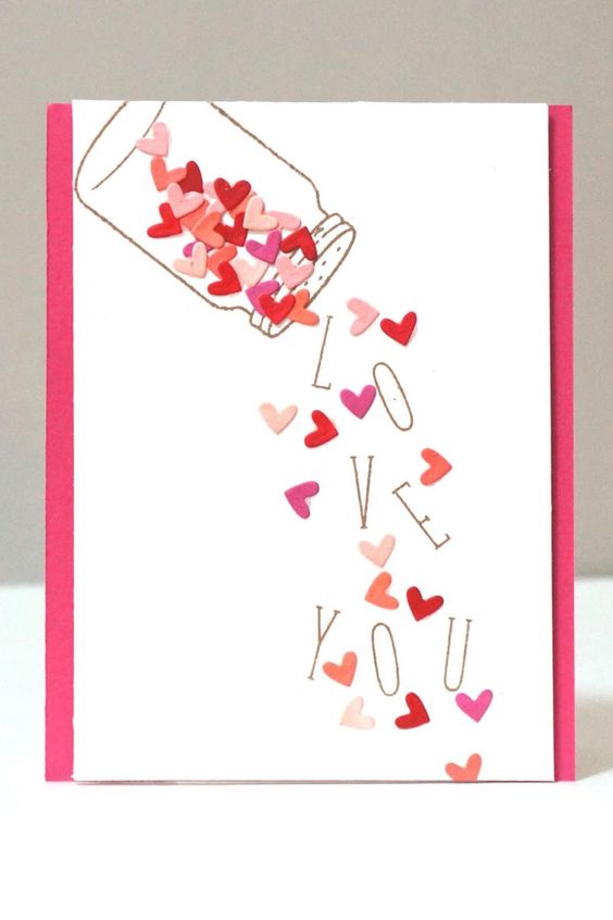 35 Cute and Easy DIY Valentine's Day Card Ideas