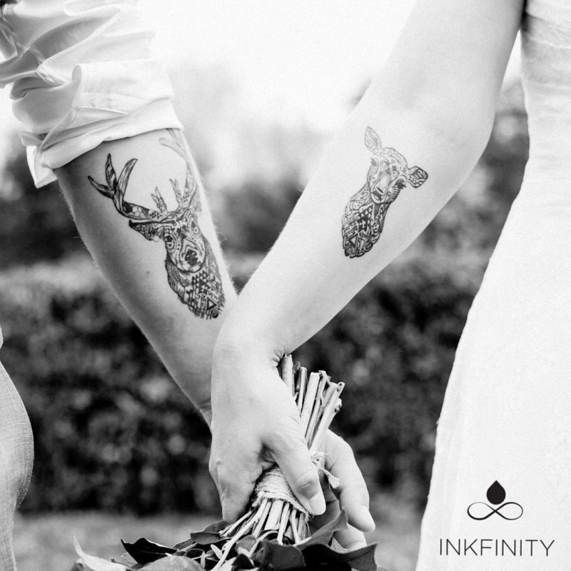 50 Cute Matching Couple Tattoos For Lovers to Inspire You Xuzinuo