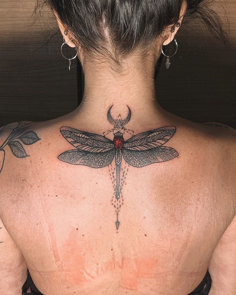 55 Pretty Dragonfly Tattoos Improve Your Temperament