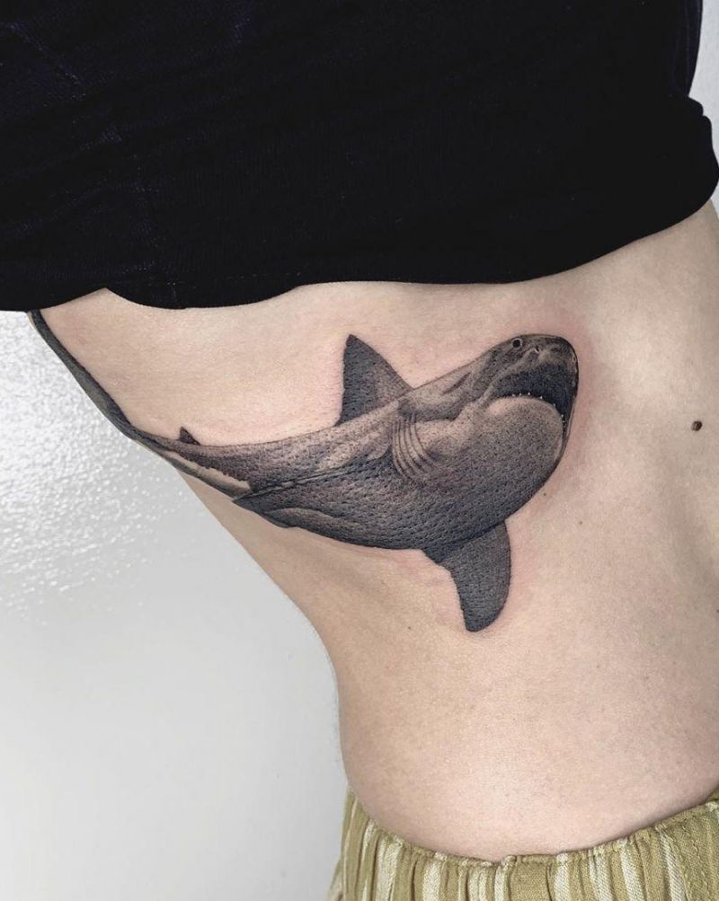 55 Gorgeous Shark Tattoos to Inspire You