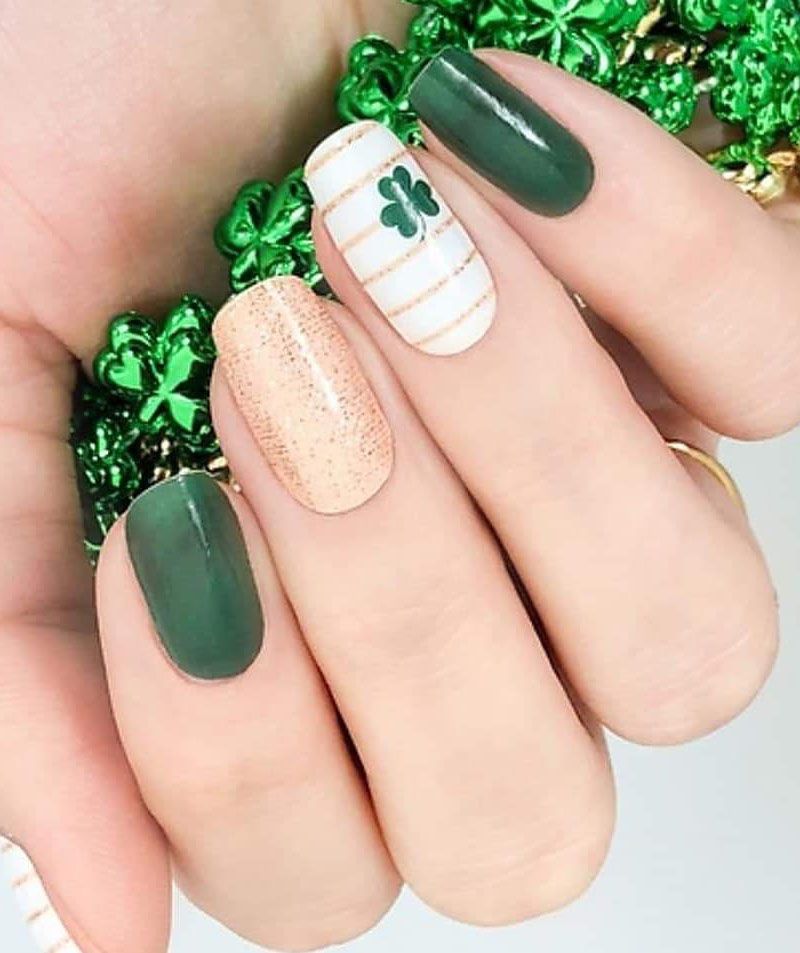 55 Gorgeous St. Patrick's Day Nails Just For You