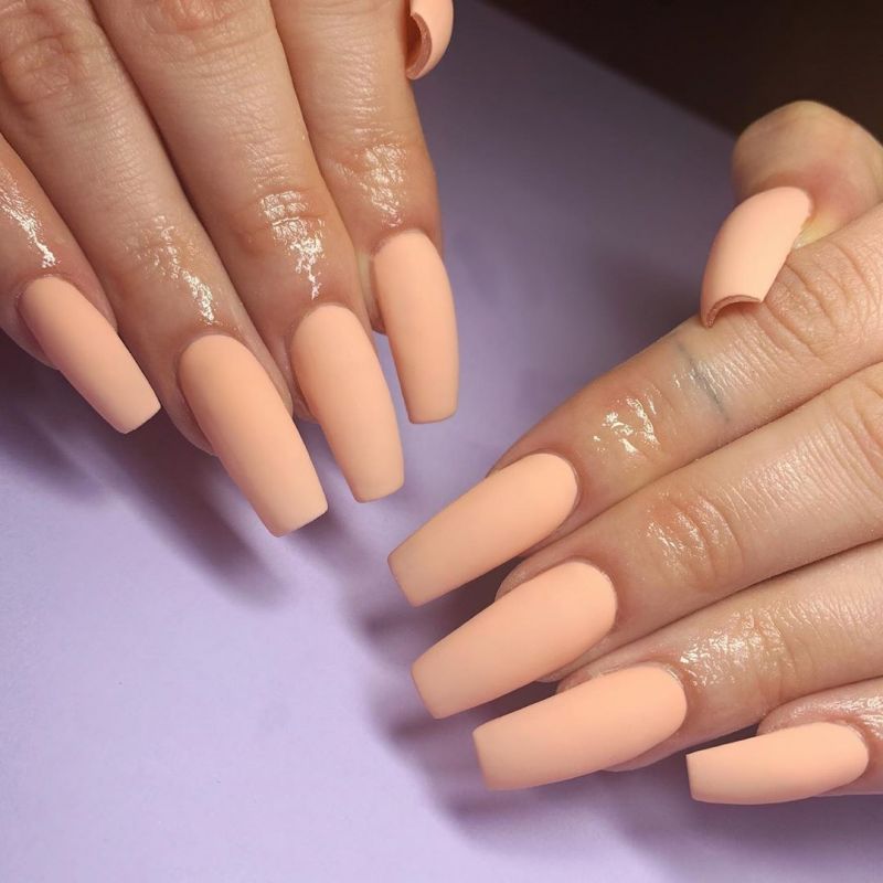 55 Pretty Matte Nails for Spring You Will Love
