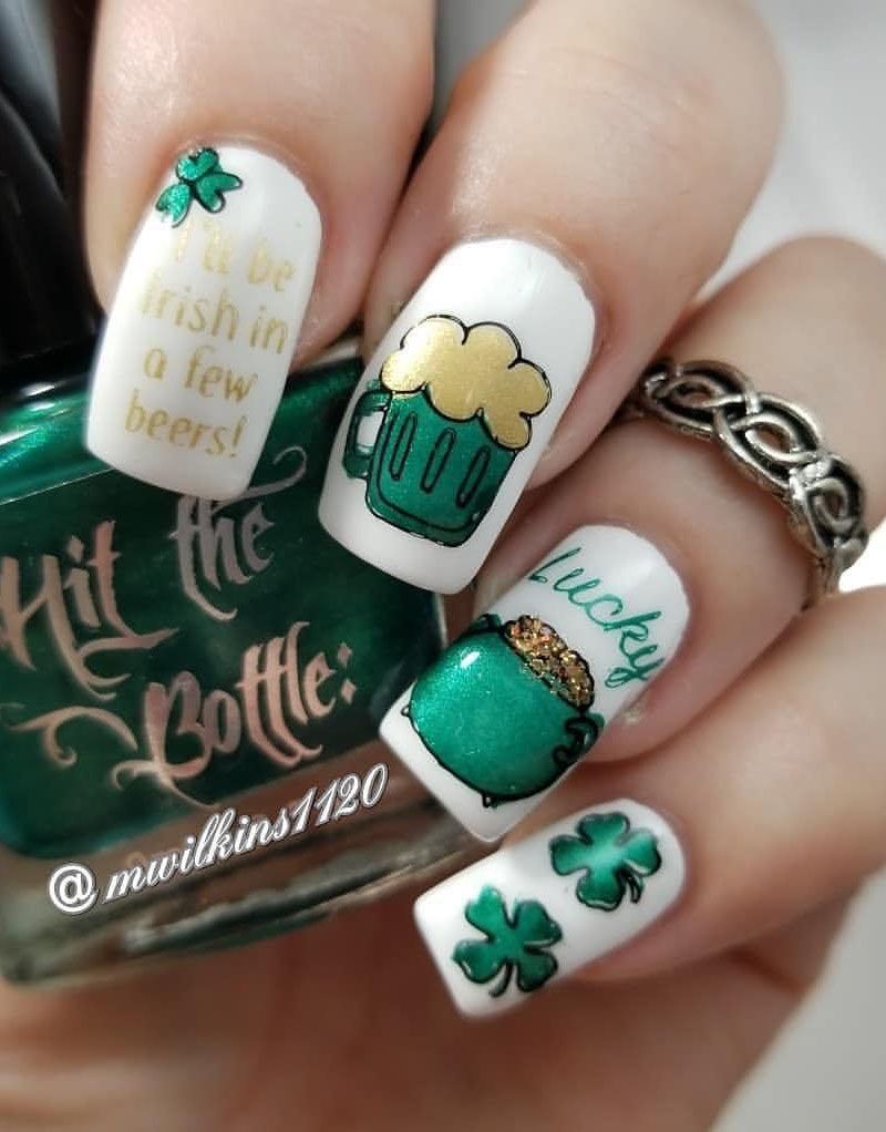 55 Gorgeous St. Patrick's Day Nails Just For You