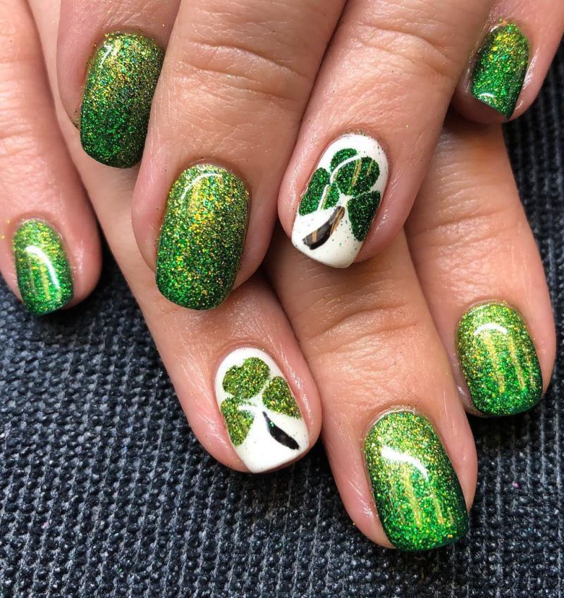 55 Gorgeous St. Patrick's Day Nails Just For You