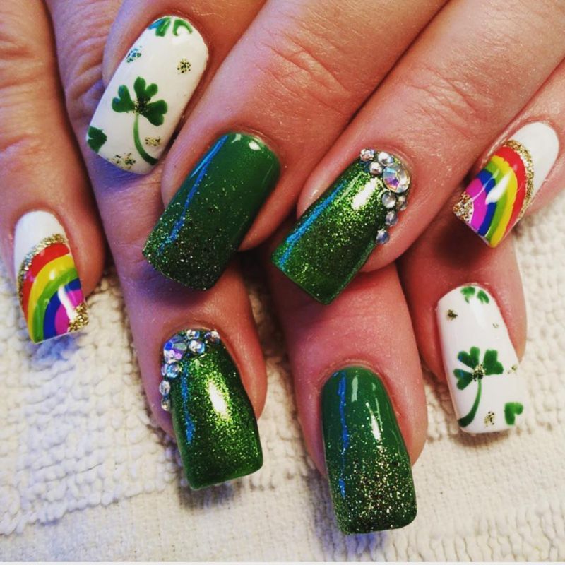 55 Gorgeous St. Patrick's Day Nails Just For You