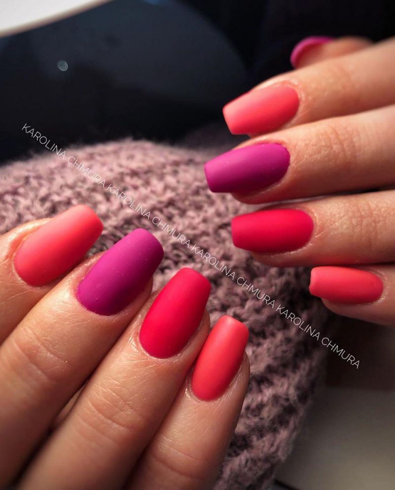 55 Pretty Matte Nails for Spring You Will Love