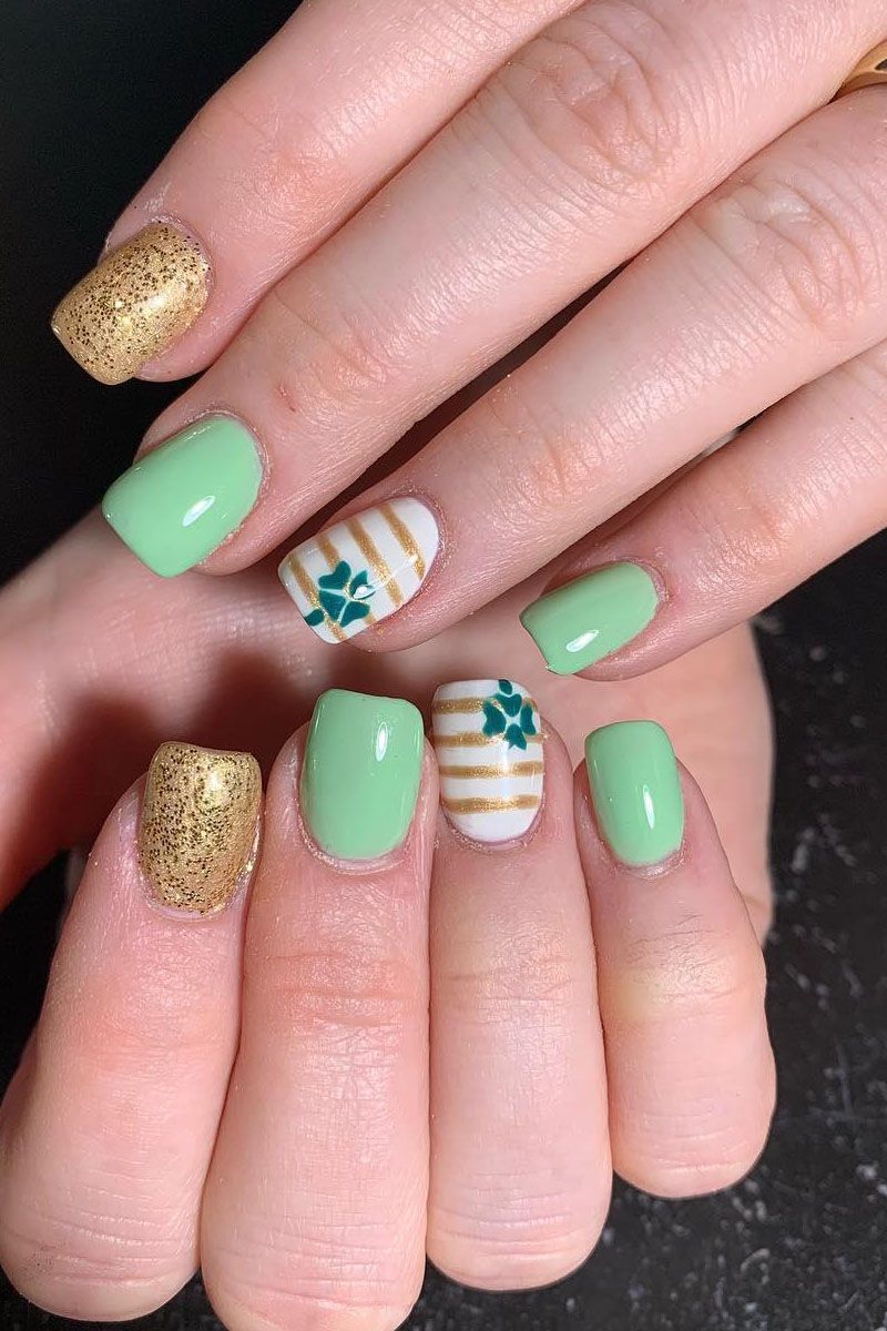 55 Gorgeous St. Patrick's Day Nails Just For You