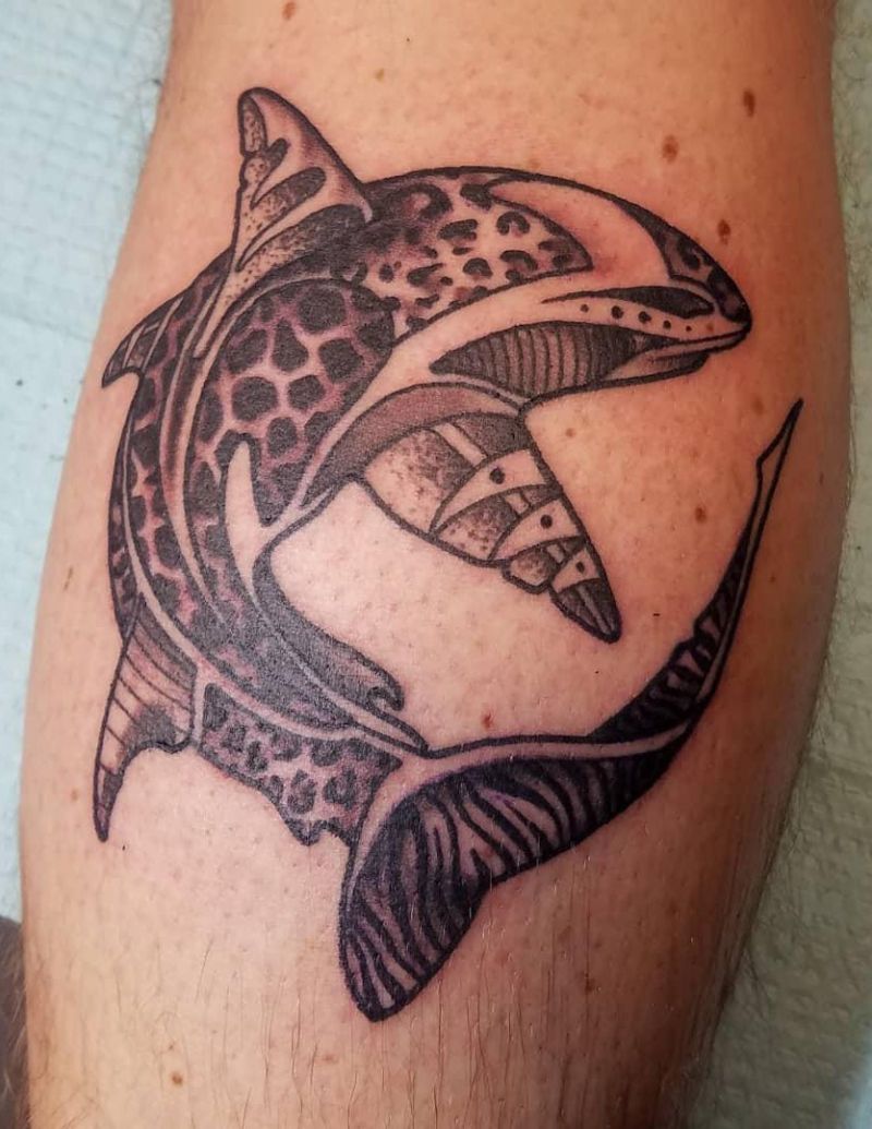 55 Gorgeous Shark Tattoos to Inspire You