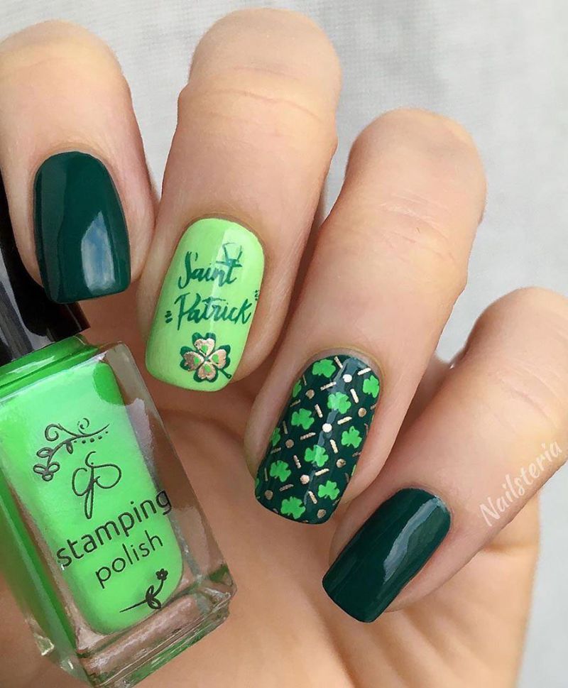 55 Gorgeous St. Patrick's Day Nails Just For You