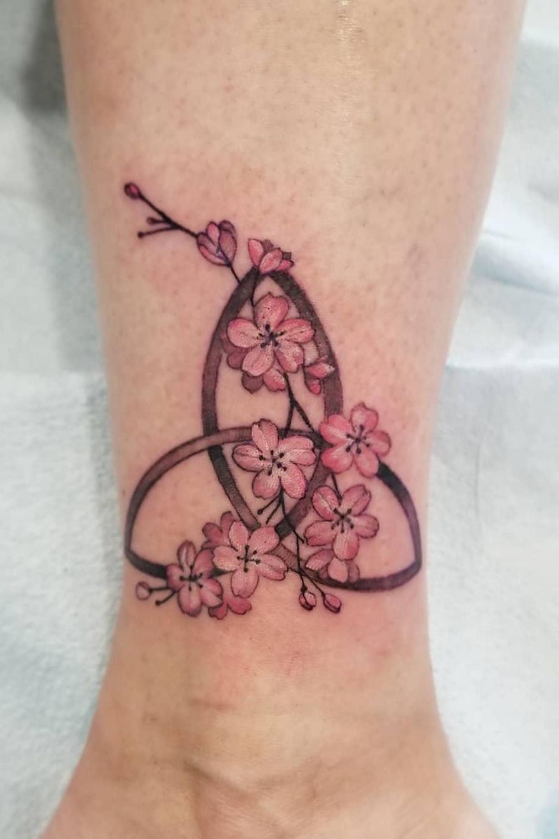 50 Pretty Cherry Blossom Tattoos Make You Charming Xuzinuo