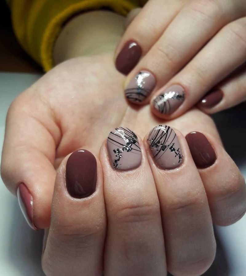 50 Pretty Brown Nails for Spring You Should Try