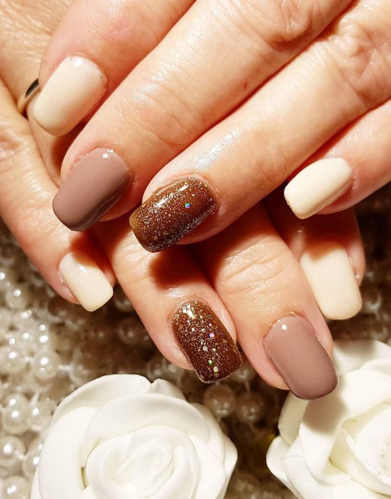 50 Pretty Brown Nails for Spring You Should Try