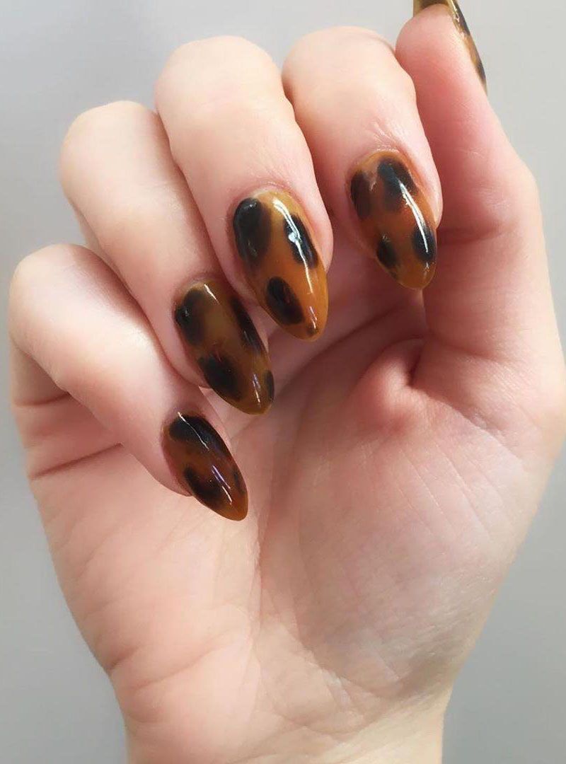 55 Elegant Tortoise shell nails To Inspire You