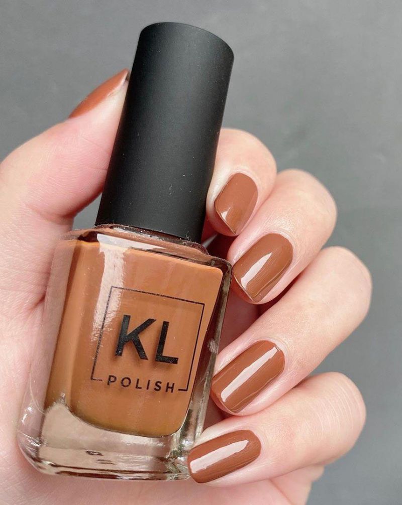 30 Trendy Chocolate Acrylic Nails Make You Sweet Forever