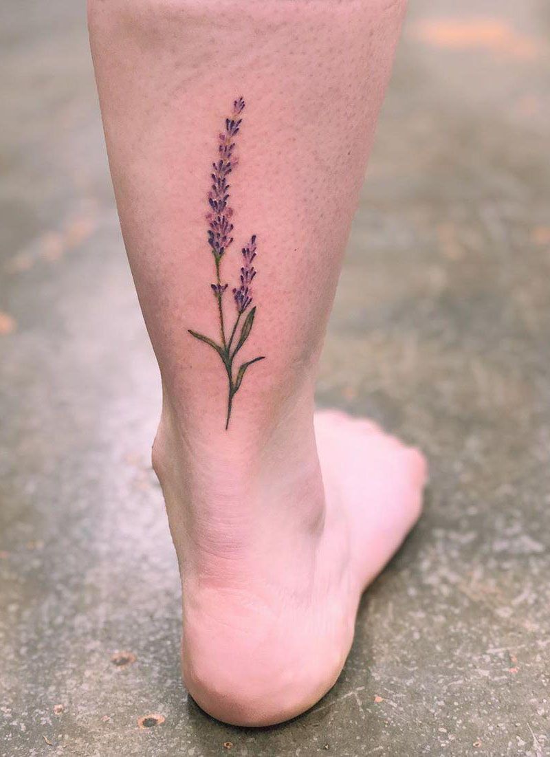 30 Pretty Lavender Tattoos You Must Try