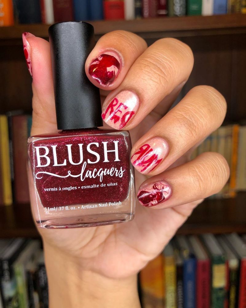 30 Trendy Halloween Bloody Nail Art Designs for 2021