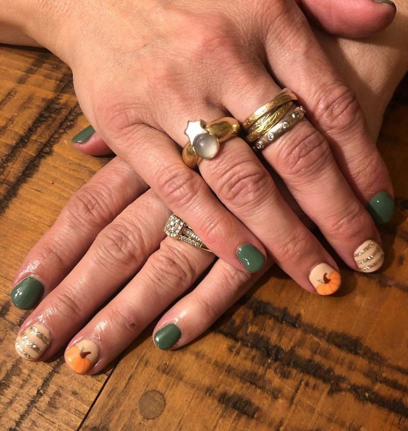 30 Trendy Thanksgiving Nail Art Designs You Should Try