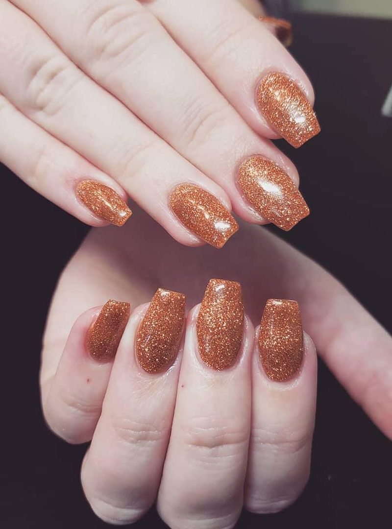 30 Gorgeous Bronze Nails To Inspire You
