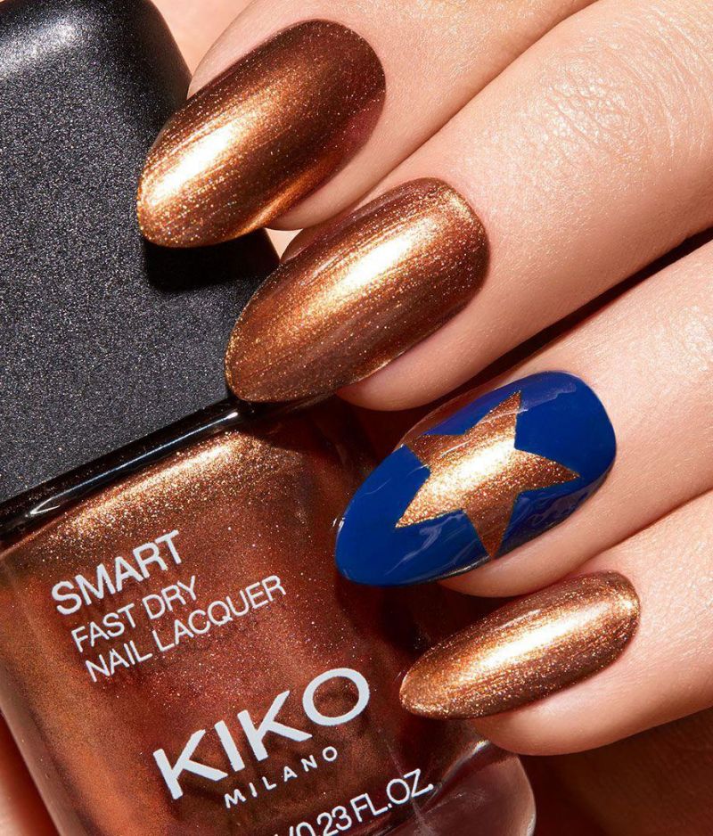 30 Gorgeous Bronze Nails To Inspire You