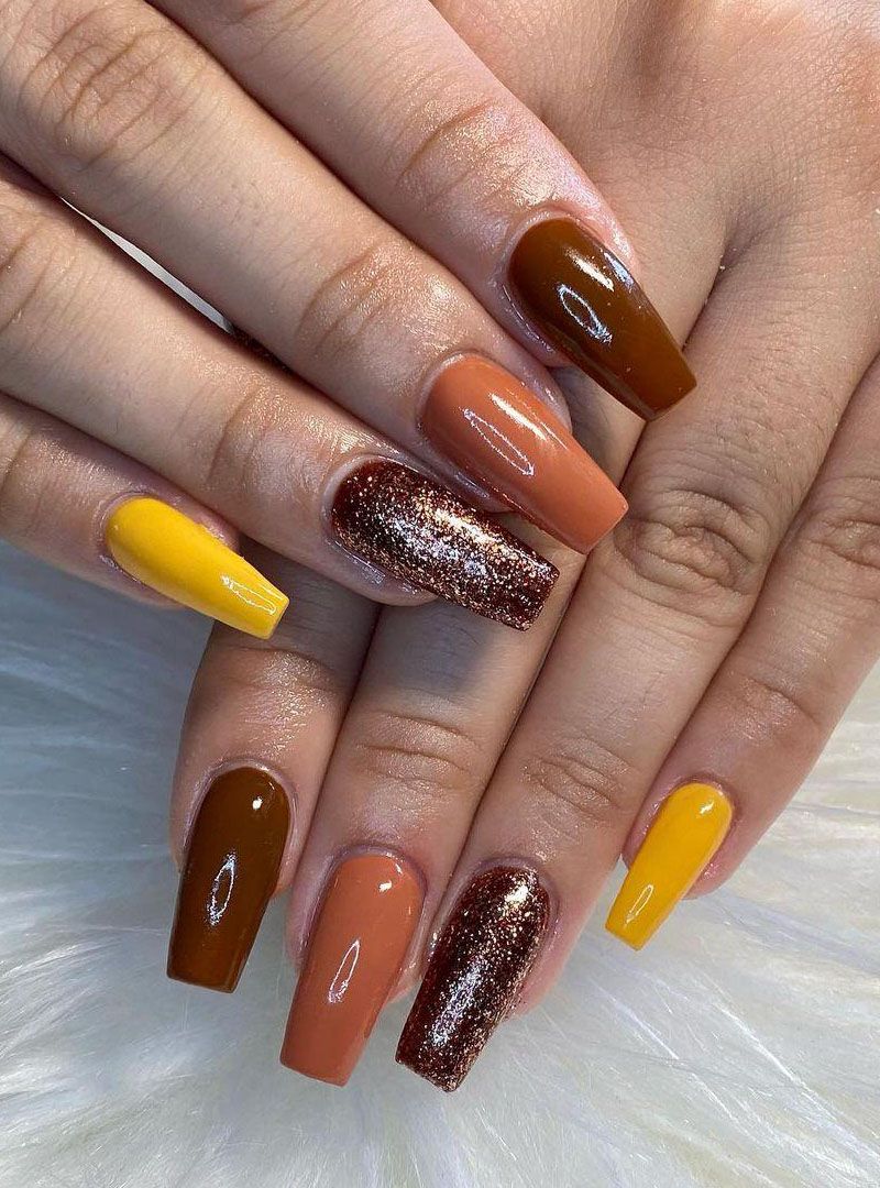 30 Gorgeous Bronze Nails To Inspire You