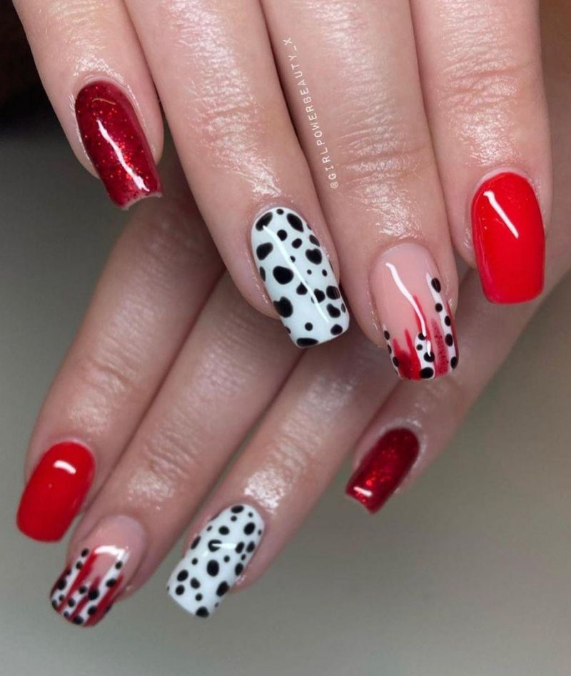 30 Trendy Dalmatian Nail Art Designs to Make You Attractive
