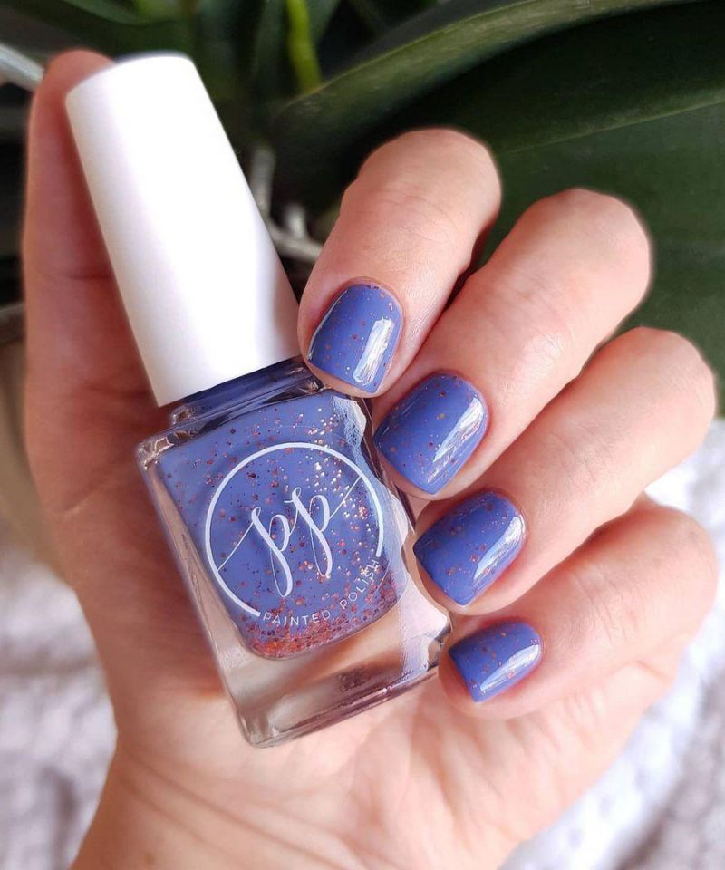 30 Trendy Periwinkle Nails You Will Love