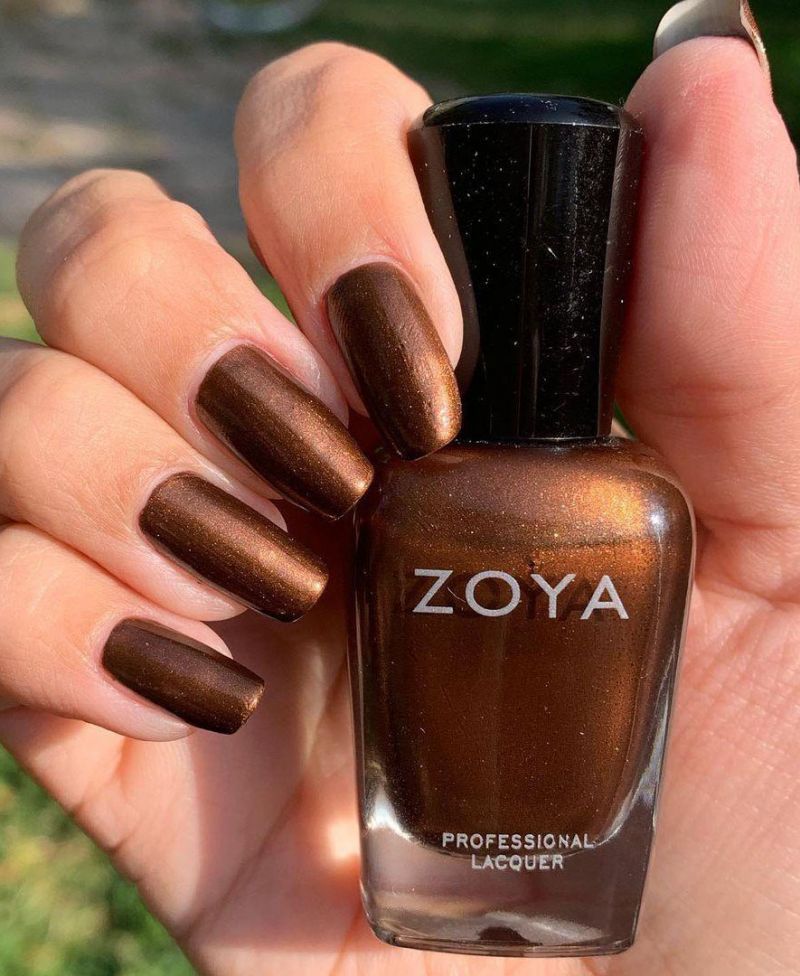 30 Gorgeous Bronze Nails To Inspire You