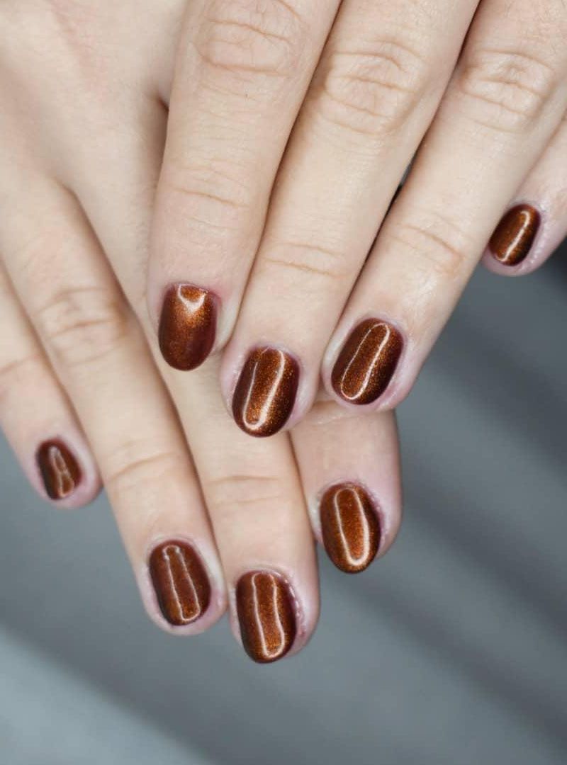 30 Gorgeous Bronze Nails To Inspire You