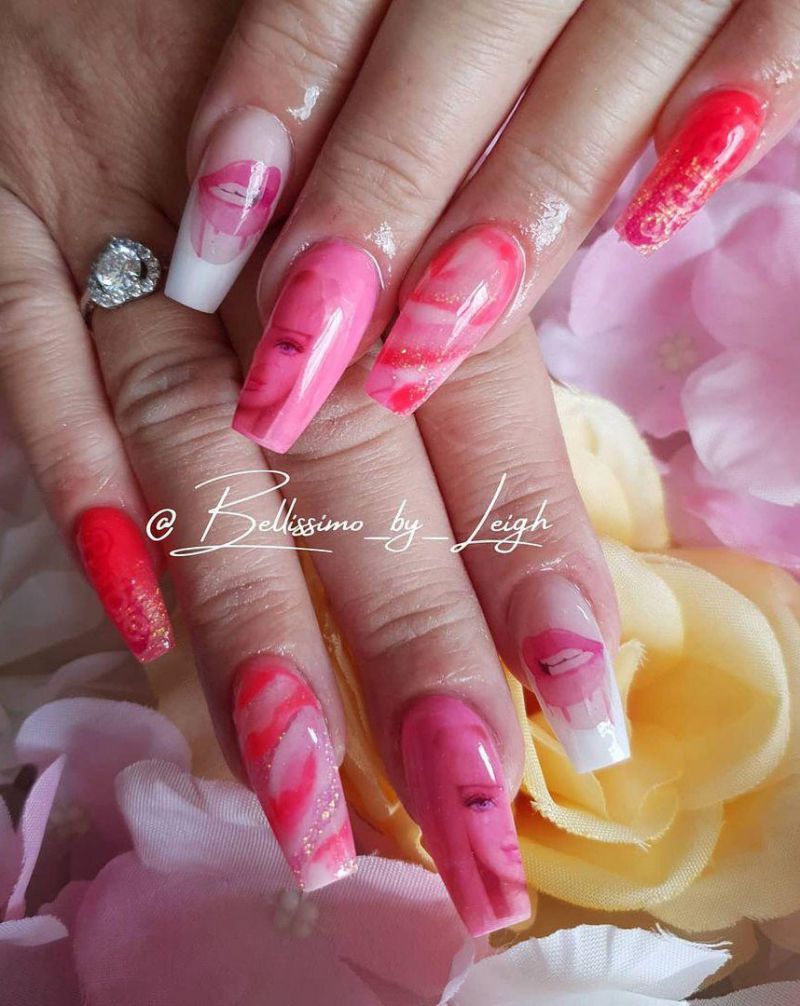 30 Fantastic Barbie Nail Art Designs To Inspire You