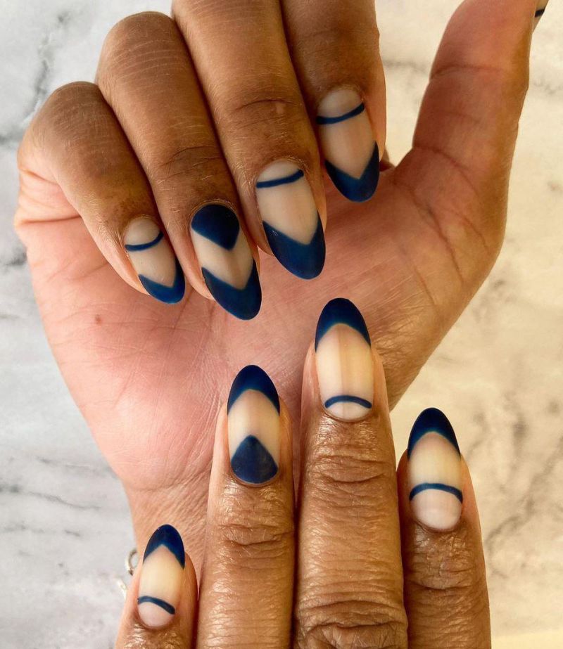 30 Trendy Matte French Nails To Fall In Love With