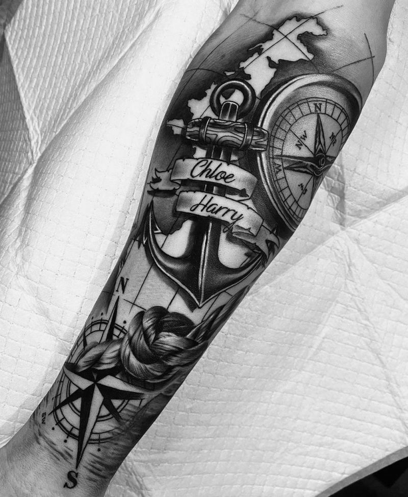30 Pretty Anchor Tattoos You Will Love