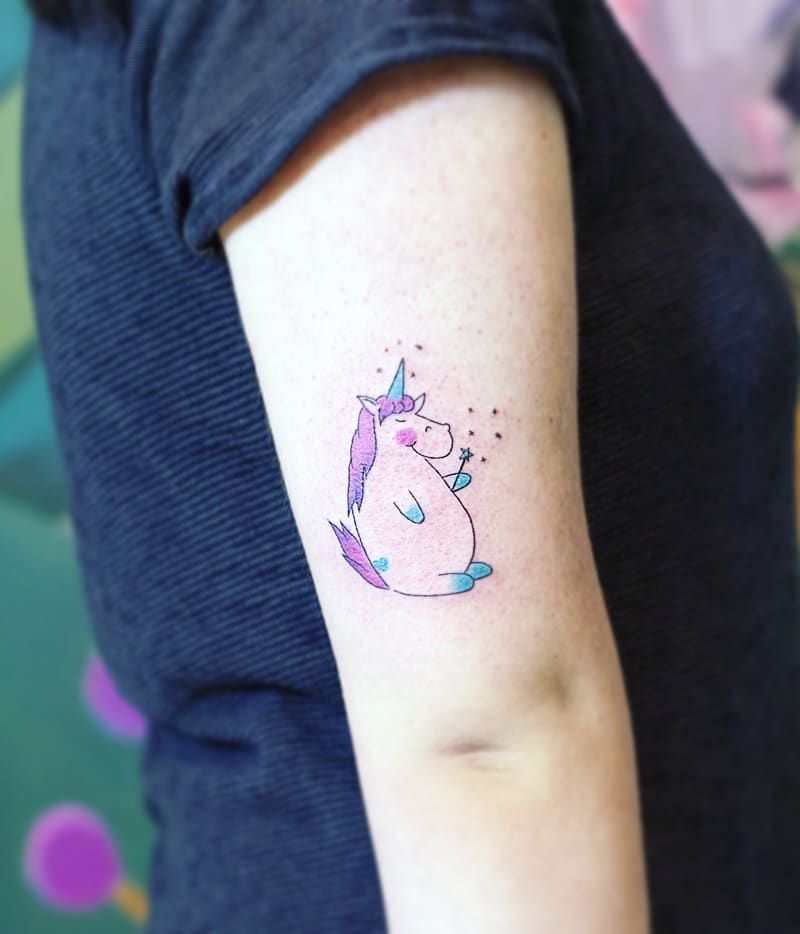 30 Excellent Unicorn Tattoos You Will Love