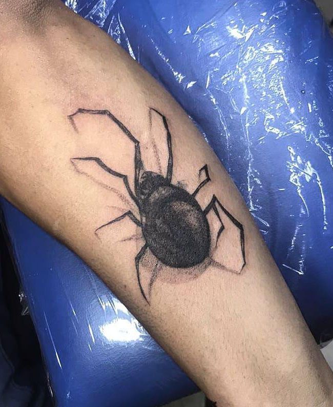 30 Great Spider Tattoos Bring You Good Luck