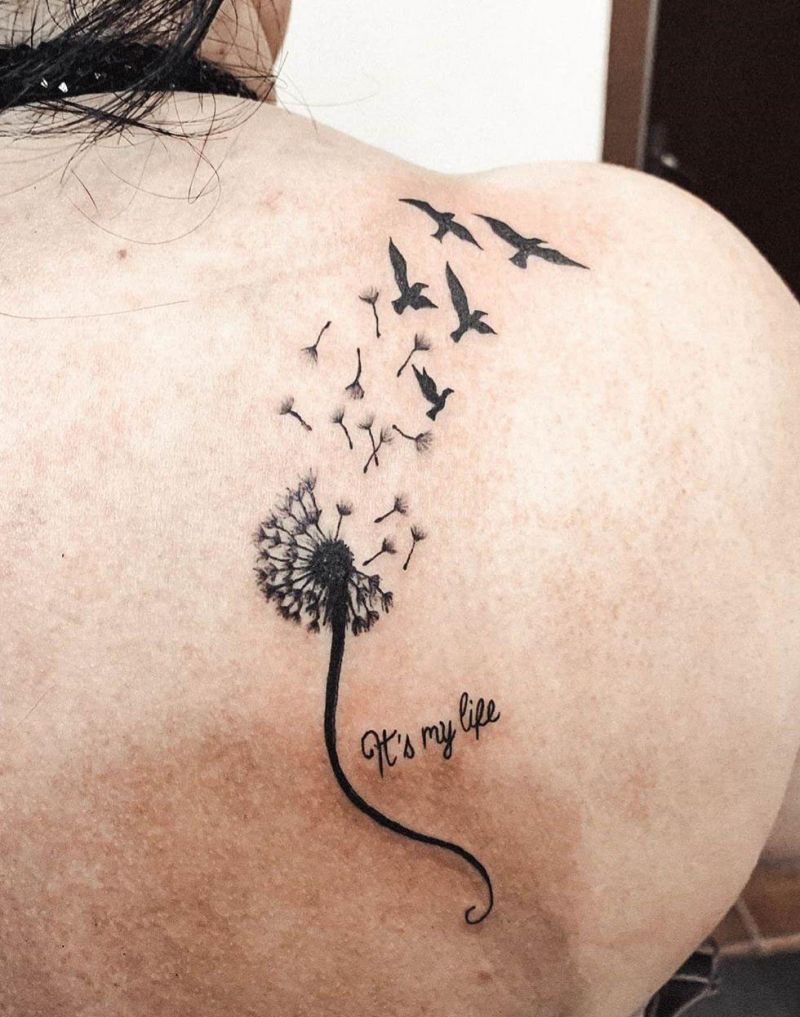 30 Pretty Dandelion Tattoos You Must Try