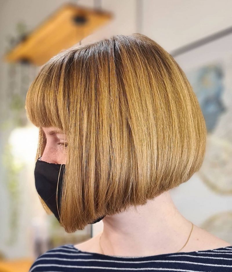 30 Attractive Bob Haircut with Bangs You Must Try