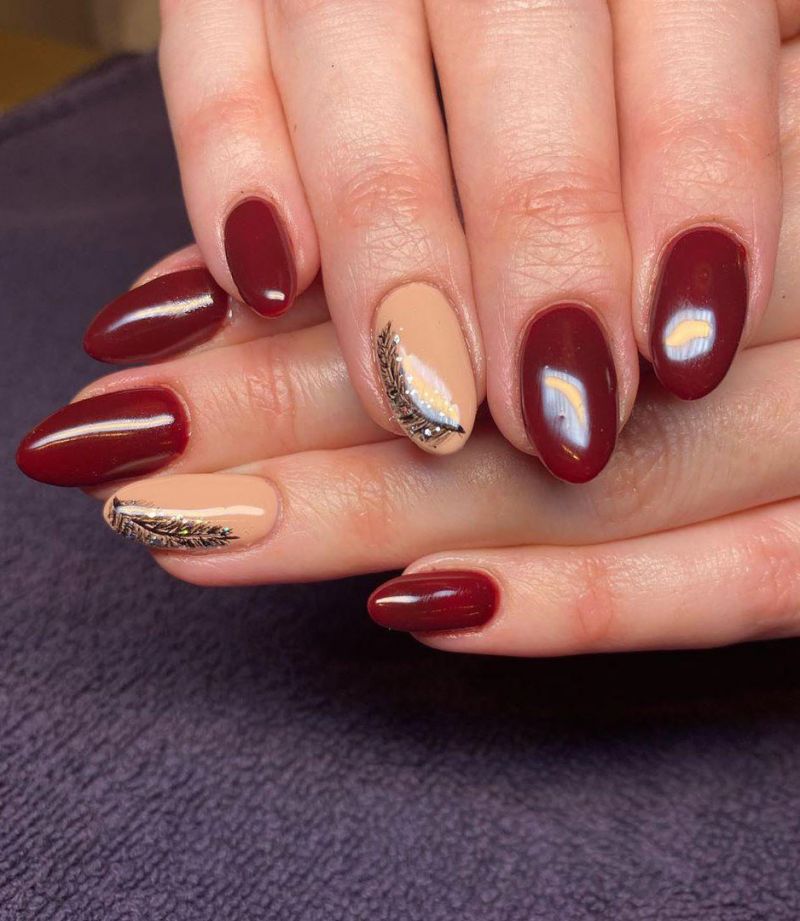 30 Trendy Feather Nail Art Designs Just For You