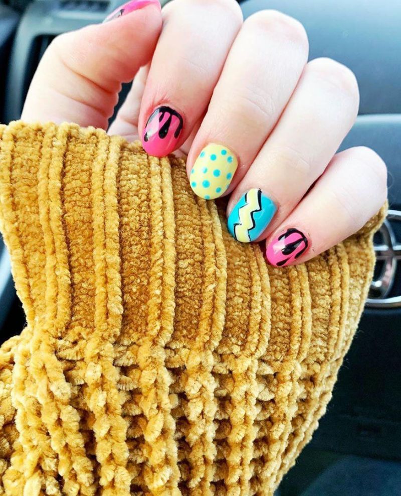 30 Trendy Drip Nail Art Designs to Try Right Now