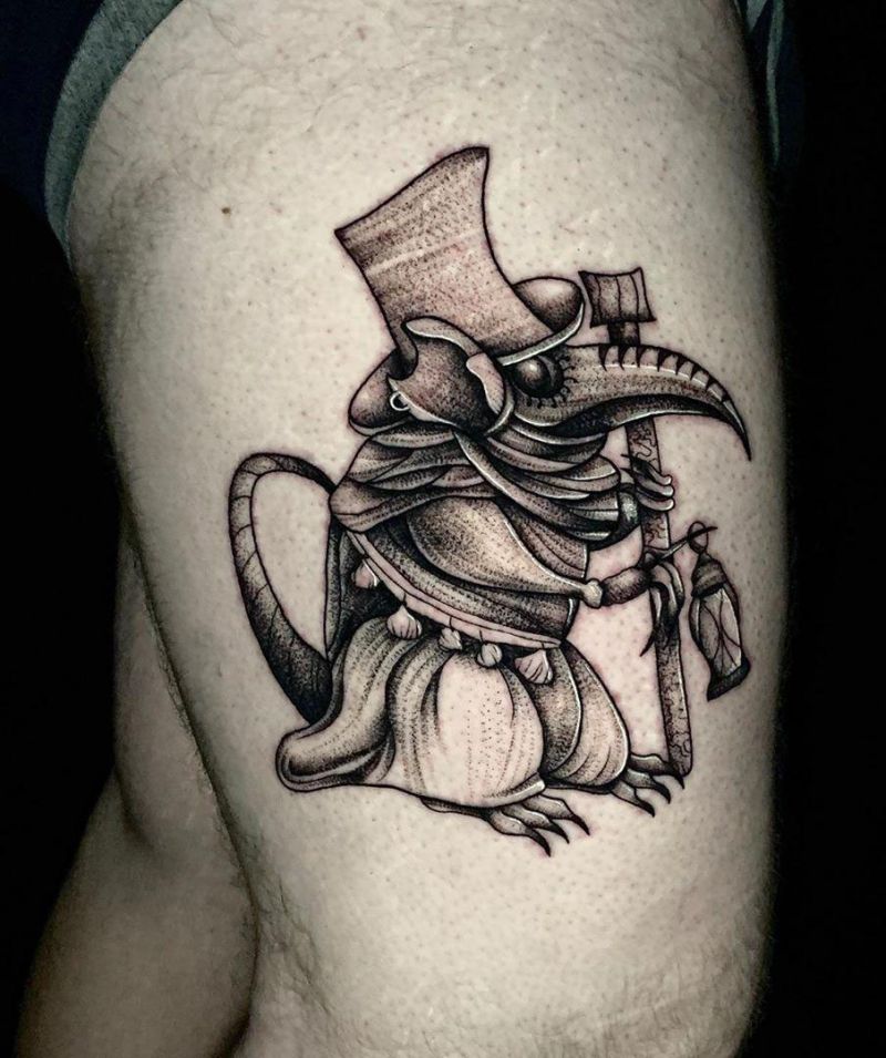 30 Awesome Rat Tattoos Give You Inspiration
