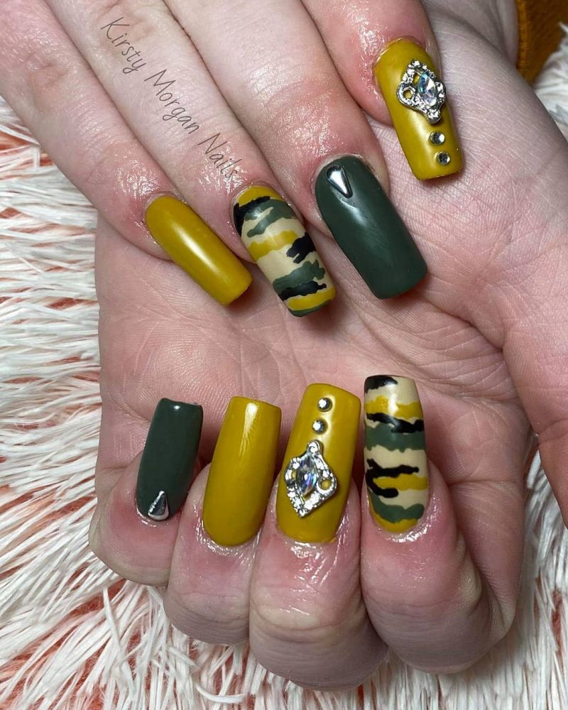 30 Trendy Camouflage Nail Art Designs You Can Copy