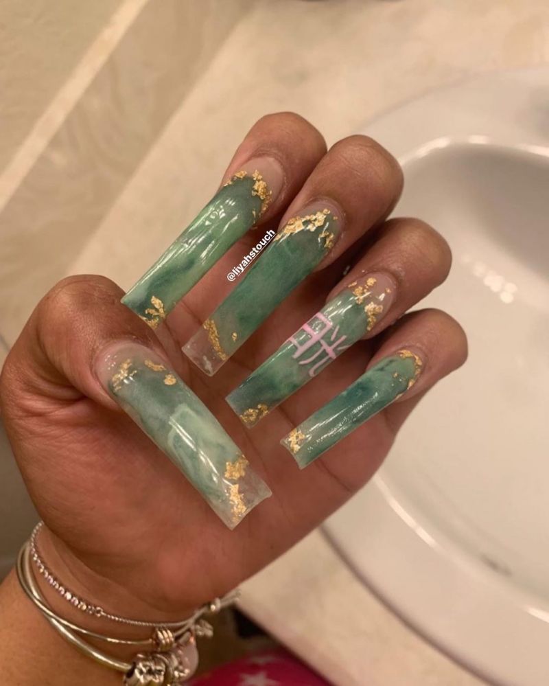 30 Elegant Jade Nail Art Designs You Will Love