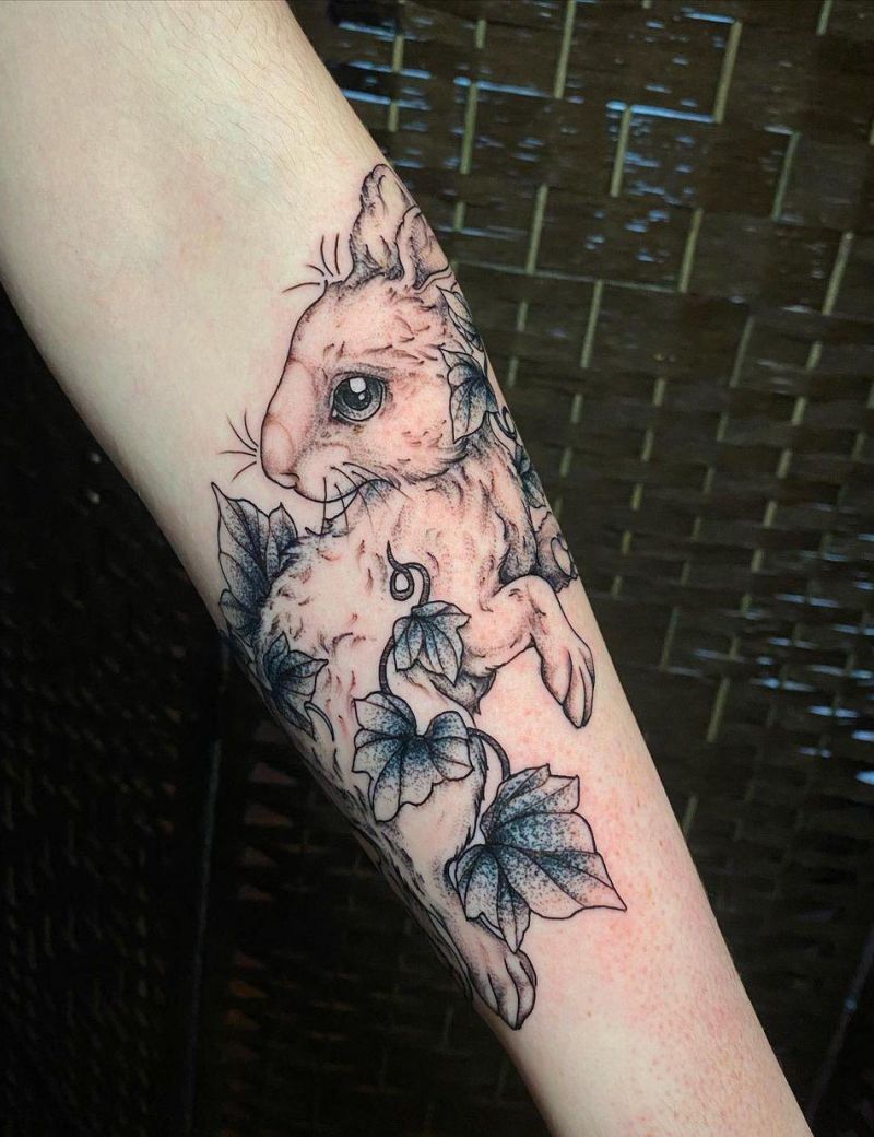 30 Cute Bunny Tattoos You Will Love