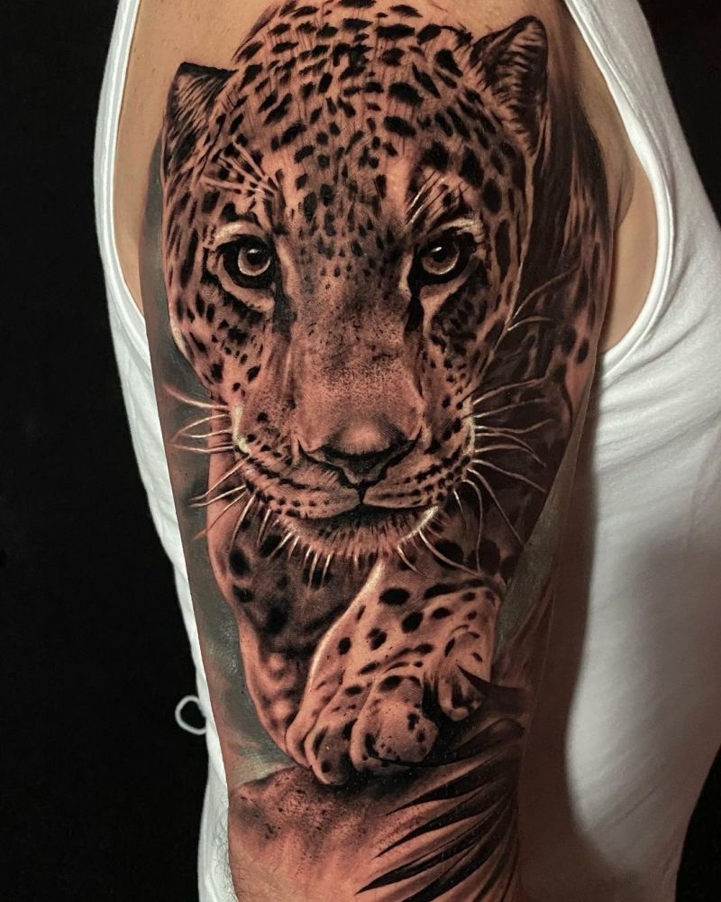 30 Gorgeous Jaguar Tattoos You Can Copy