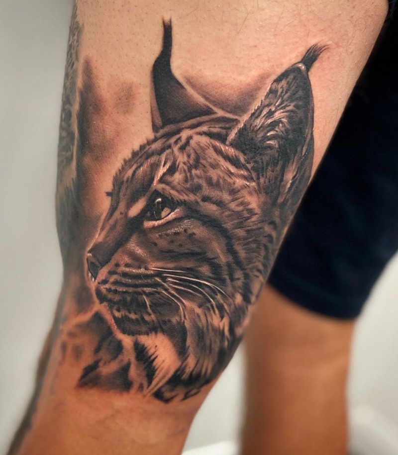 30 Awesome Lynx Tattoos Give You Inspiration